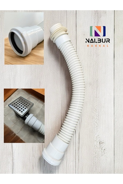 Nalbur Bakkal Körüklü Yer süzgeç Uzatması 50x50 çıkışlı ( 60 cm)