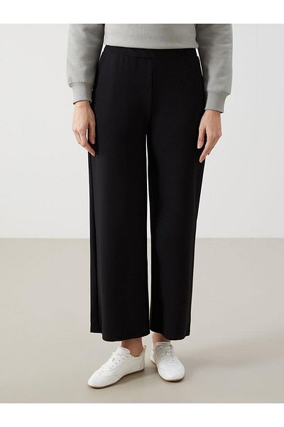 LC Waikiki Γυναικείο παντελόνι LCW Modest Elastic Waist Loose Fit