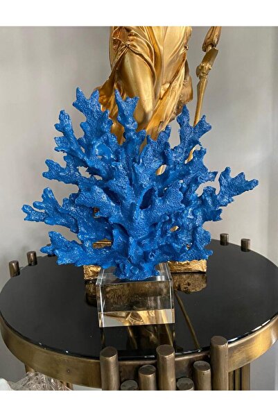 Mirsa Global Dekoratif Krıstal Kaideli Mercan Biblo Şık