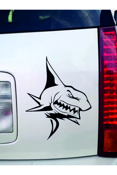 Birim Matbaa DOG FISH AUTO STICKER (23X18CM)