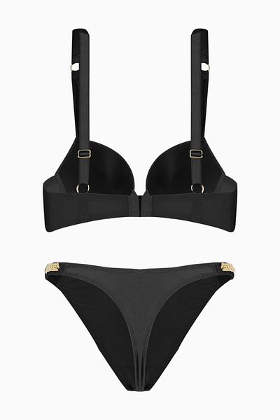 Wonna Set de chiloți micro sutien cu lanț Lirio - căptușiți - Moda - 2571 - Negru