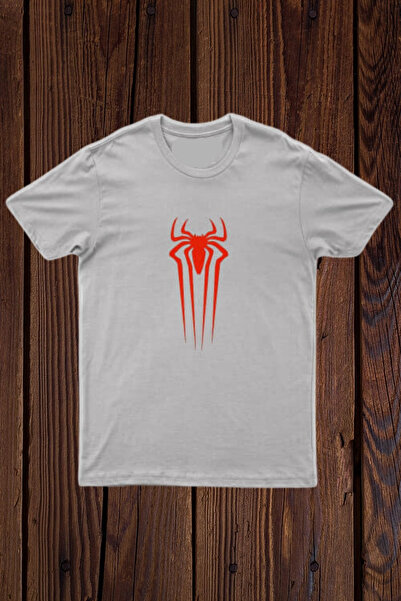 Wish BF تي شيرت كبير الحجم مطبوع عليه سبايدر