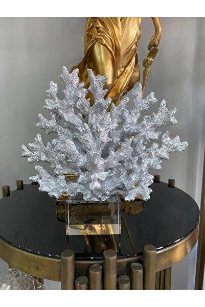 Mirsa Global Dekoratif Krıstal Kaideli Mercan Biblo Şık