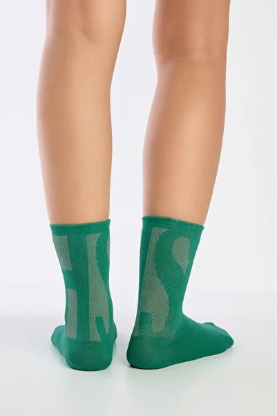 Hype of Steps Glassy - Light Green Socket Socks
