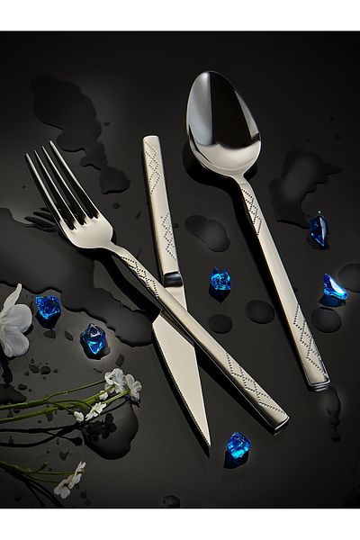 Alaca 304 Quality 18/10 Steel 72 Piece Cutlery Set