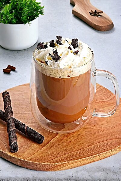 Berdina Home كوب مزدوج الجدار 350 مل مكتب المنزل قهوة اسبريسو فنجان شاي زجاج ...