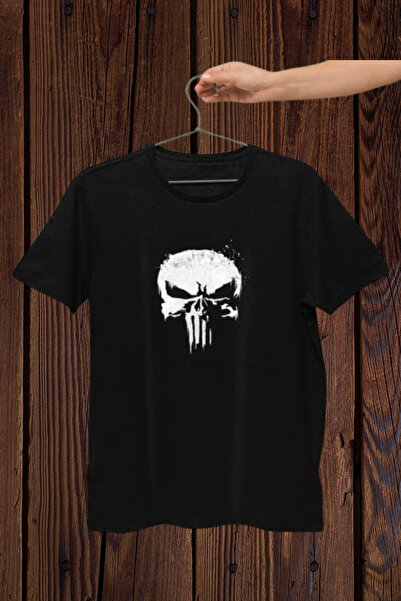 Wish BF The Punisher Baskılı Oversize T-shirt