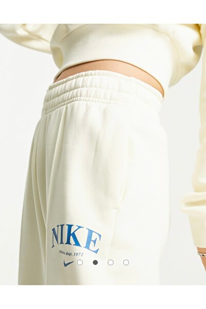 Nike Sportswear Collection Essentials+ Fleece Sarı Kadın Eşofman Altı