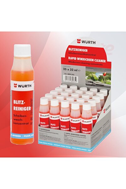 Würth Cam Temizleme Sabunu Cam Temizleme Sabunu 32 ml(1Adet)