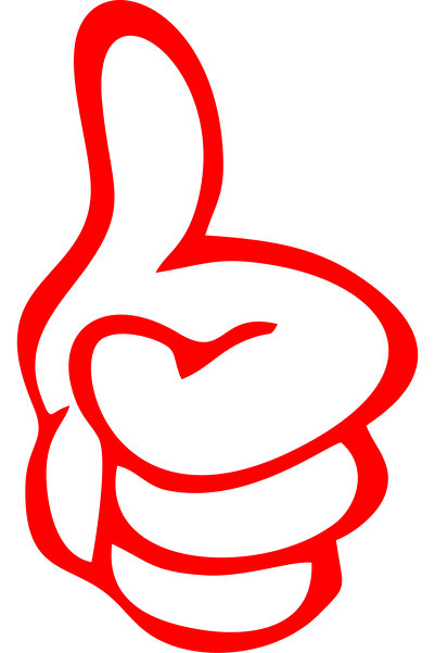 Birim Matbaa Ookey Hand Sign I Auto Sticker (13X21Cm)