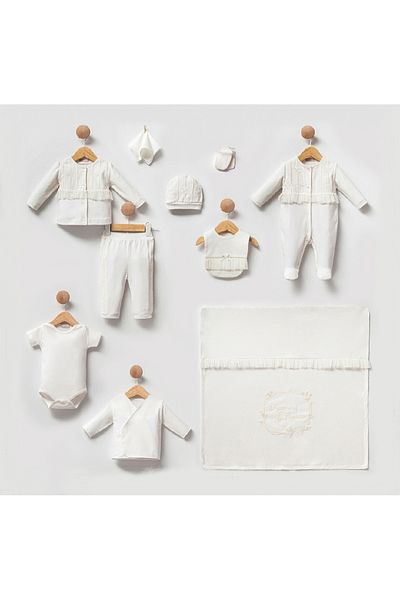 Cassiope Organic Cotton Baby Girl 10 Pack Hospital Release Newborn