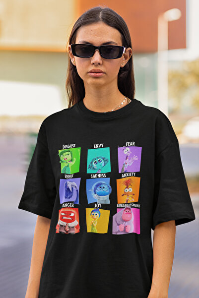 SEVBANO Μπλουζάκι Unisex με τυπωμένο καρτούν χαρακτήρες αντίστροφου προσώπου,...