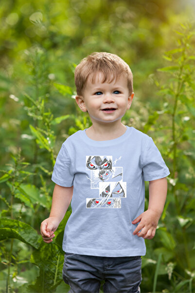 oneagılyazı Anime Štampano Dete Oversize kroj T-shirt