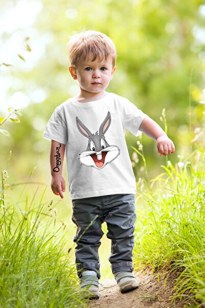 oneagılyazı Tricou supradimensionat pentru copii cu imprimeu Bugs Bunny
