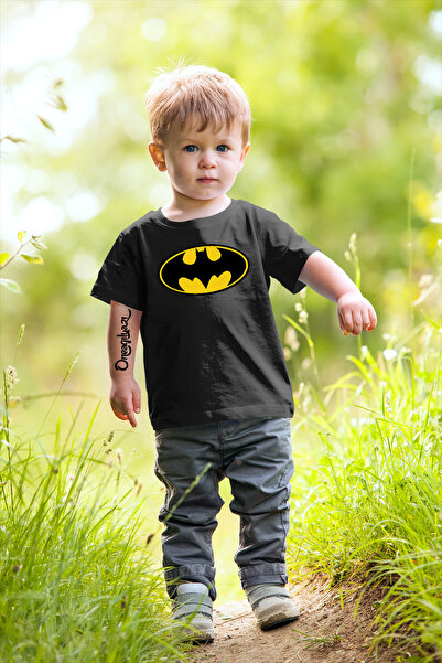oneagılyazı Batman Printed Children's Oversize T-Shirt