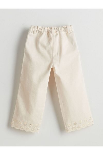LC Waikiki Lcw Kids Adjustable Waist Girls Gabardine Pants