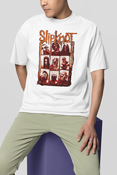 SEVBANO Slipknot majica sa printom, unisex, velika muzička grupa