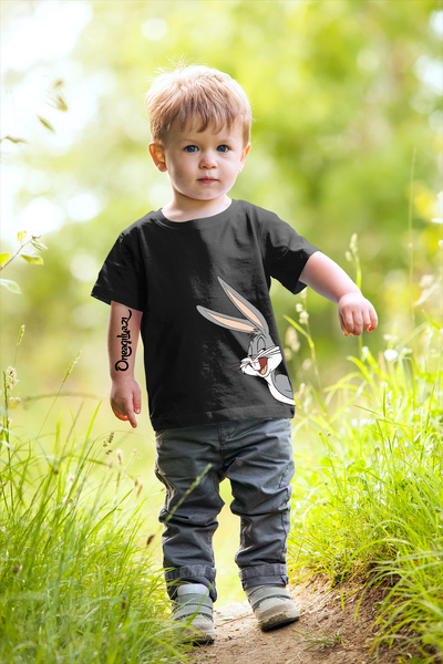 oneagılyazı Tricou supradimensionat pentru copii cu imprimeu Bugs Bunny