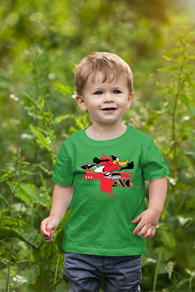 oneagılyazı Dafy Duck Printed Children's Oversize T-Shirt