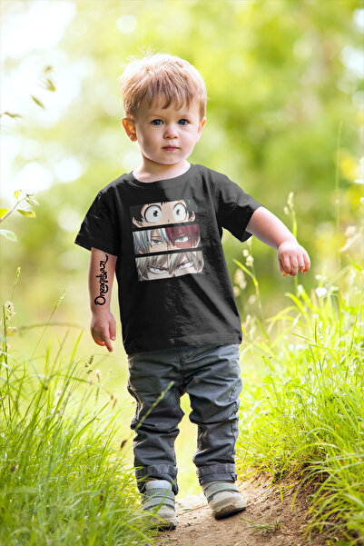 oneagılyazı Anime Štampano Dete Oversize kroj T-shirt