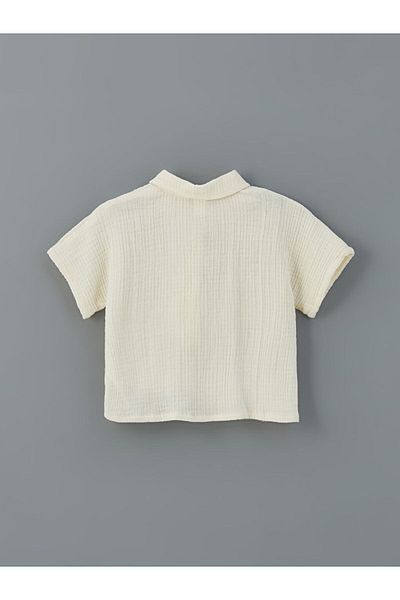 LC Waikiki New Season Basic Girls' Shirt - S5Df77Z1