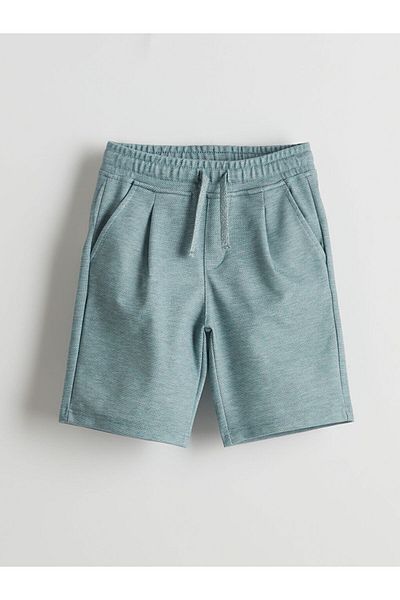 LC Waikiki White Elastic Waist Boy's Shorts
