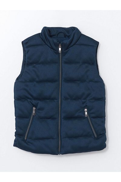 LC Waikiki New Season Stand Collar Boy's Vest - S52635Z4