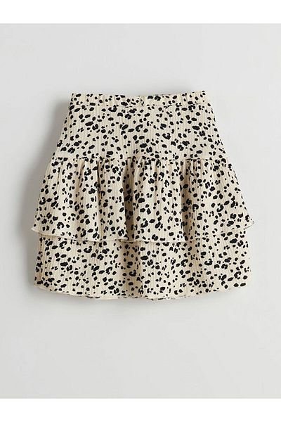 LC Waikiki LCW Kids Elastic Waist Frilly Girl's Skirt