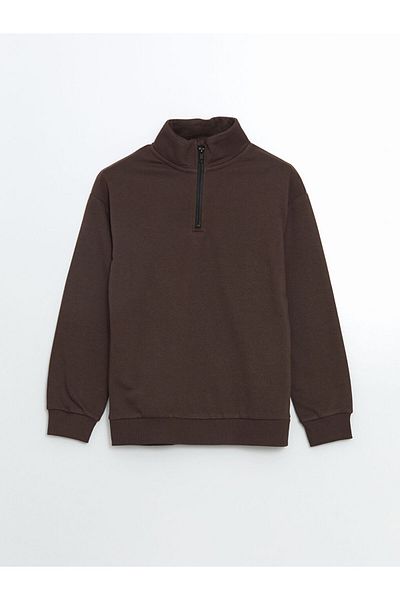 LC Waikiki Αγόρι LCW Kids Stand Collar Φούτερ