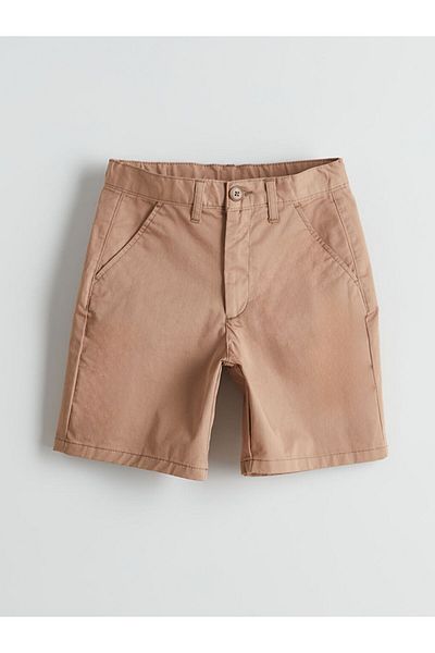 LC Waikiki New Season Boys' Shorts with Adjustable Elastic Waist - S5M682Z4