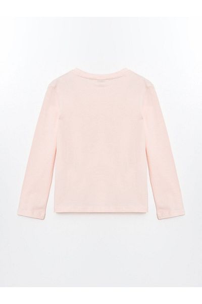 LC Waikiki LCW Kids Crew Neck Φιόγκο Κέντημα για κορίτσια T-shirt