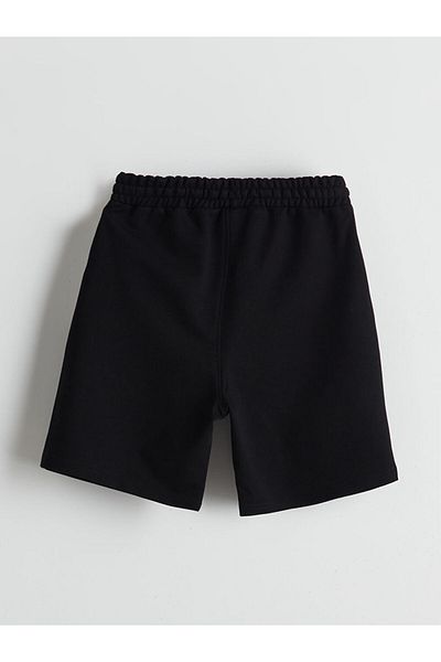 LC Waikiki New Season Elastic Waist Besiktas Printed Boys Shorts - S5Dr26Z4