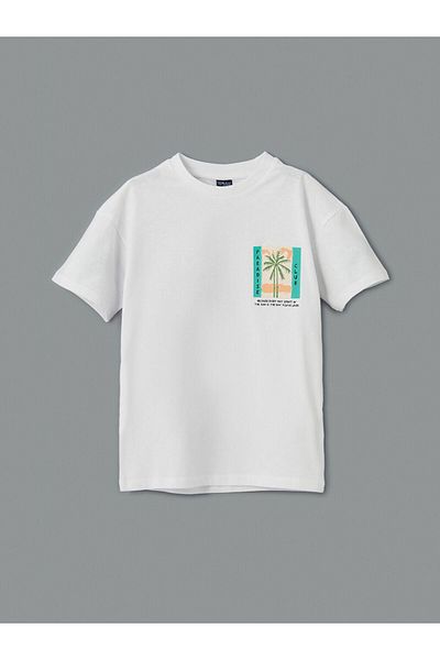 LC Waikiki New Season Crew Neck Boy's T-Shirt - S5Iu42Z4