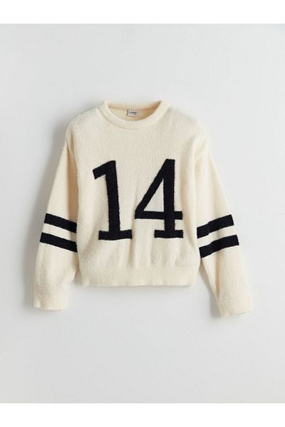 LC Waikiki Crew Neck Girl's Knitwear Sweater
