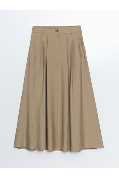 LC Waikiki LCWAIKIKI Classic Poplin Kadın Etek