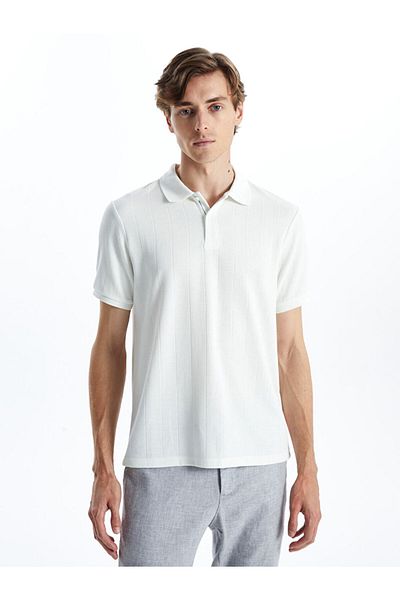 LC Waikiki Νέας σεζόν Polo Collar Short Sleeve Ανδρικό Tisort - S54864Z8