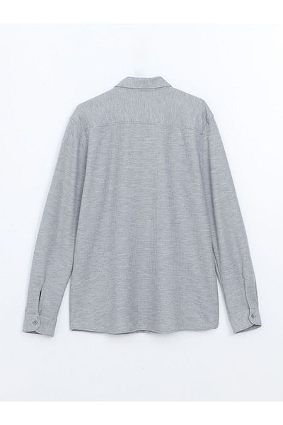 LC Waikiki Lcw Vision Slim Fit Men's Long Sleeve Textured Shirt