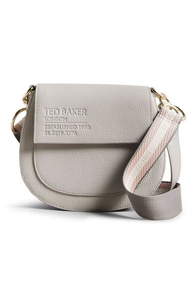 Ted Baker Kožená taška cez rameno Daliai 22 cm