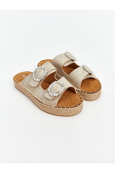LC Waikiki Koor Double Striped Women's Slippers