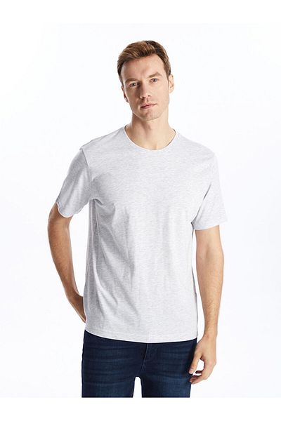 LC Waikiki Crew Neck Combed Cotton Men's T-Shirt