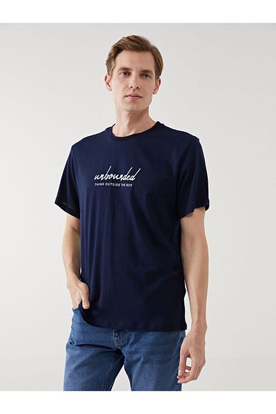 LC Waikiki Ανδρικό Tisort με στάμπα Crew Neck New Season - S5HT71Z8