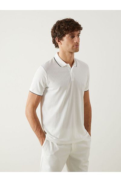 LC Waikiki New Season Polo Neck Short Sleeve Men's T-Shirt - S55149Z8