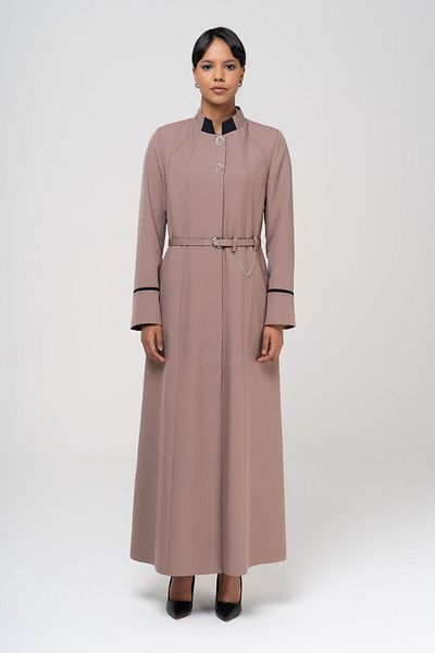 Olcay Vrchní lak Garni a Punto Detailed Belt Řetízek MINK 6567