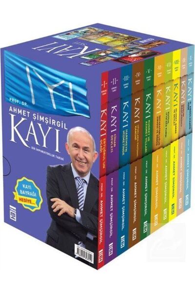 Timaş Yayınları Osmanlı Tarihi Kayı Seti (10 KİTAP - KAYI BAYRAĞI HEDİYELİ)