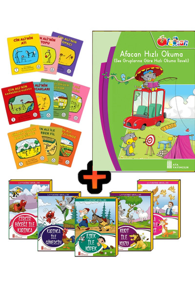 Ata Yayıncılık 1.sınıflar Için Çocukluğumuzun Kitapları Cin Ali Okuma Seti Hı...