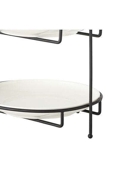 Mudo Home Gurme 22cm Black Double Storey Presentation