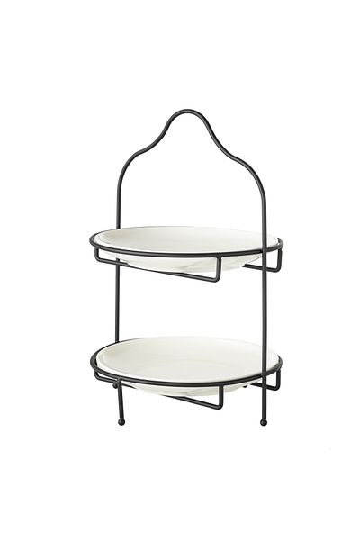 Mudo Home Gurme 22cm Black Double Storey Presentation