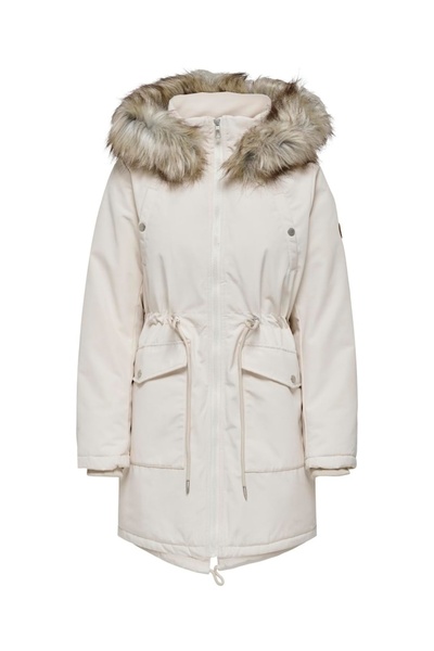ONLY Onlsylvi Parka Jacket Life Cc Otw Women's Beige Parka - 15322159
