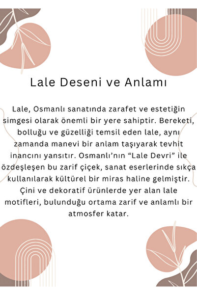 STORESZA El Yapımı Çini Küp Vazo - 25 cm Renkli Çiçek Desenli