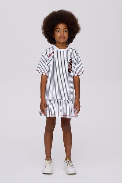 Tyess BG Store Rochie cu dungi pentru fete